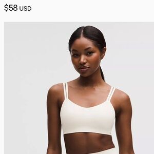Lululemon LIKE A CLOUD BRA Ivory